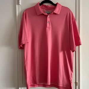 Men's PGA Pink Golf Shirt